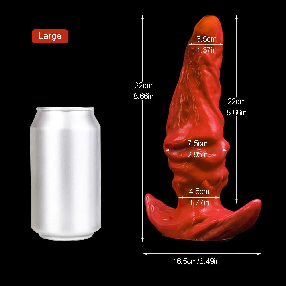 Screw Pepper Butt Plugs Anchor Base Wearable Anal Plug Sex Toys for Women Men Anal Dildos Penetration G-spot/prostate Massager