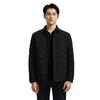 DIKENI Men's Textured Shirt-Style Padded Jacket