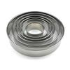 6Pcs/Set New Stainless Steel Cake Ring Mold Round Circle DIY Cake Gum Paste Mould 5/7/9/11/13/15cm Cookie Mousse Cuttur