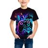 Pattern Children's T-shirt Boys' Top Summer Short Sleeved Clothes