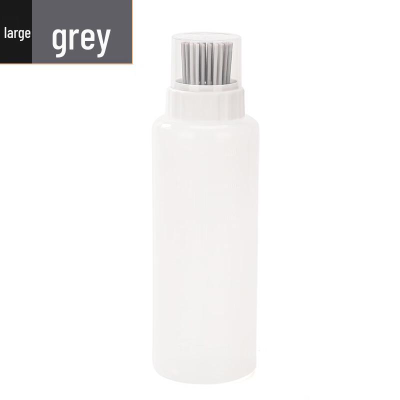 Silicone Oil Dispenser Bottle with Integrated Brush