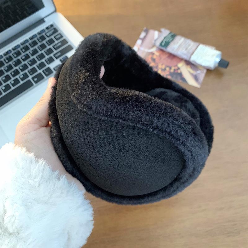 Earmuffs: Unisex Winter Plush Ear Warmers for Outdoor Cycling