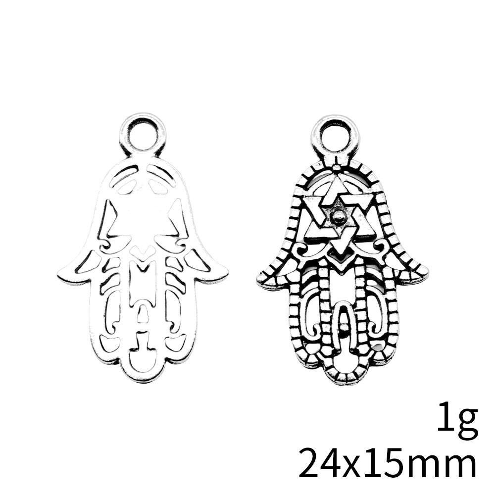 NewArrivals Charms For Necklace Hamsa Hand Talisman Amulet Charms Pendant Biz Phone Pendant