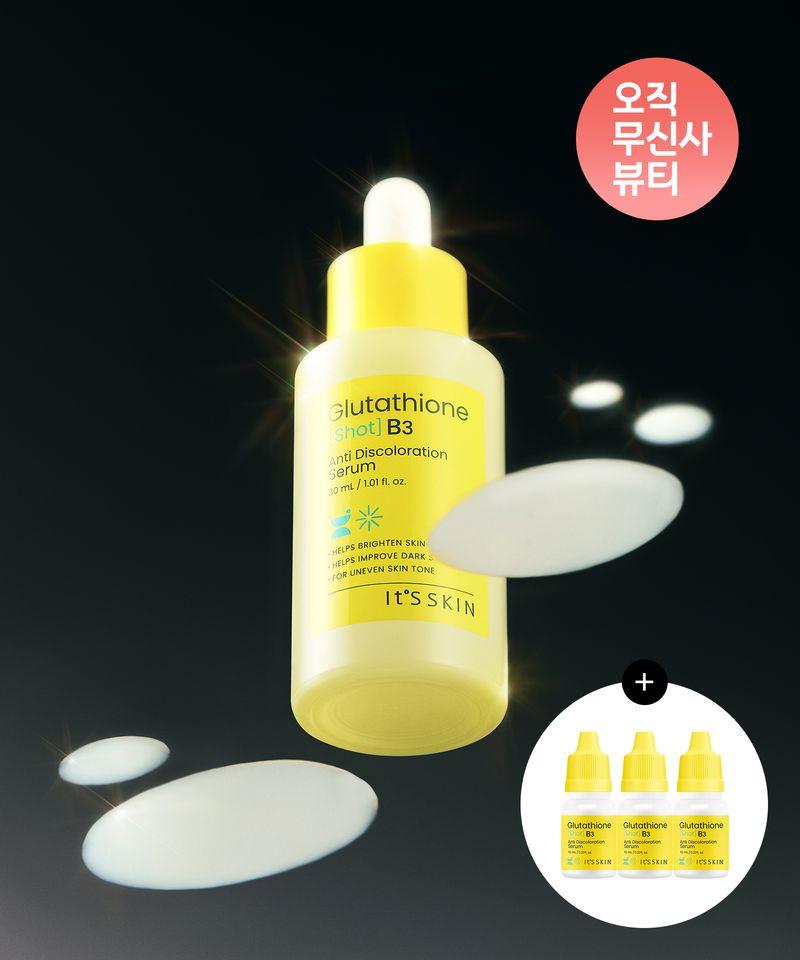 Glutathione Shot B3 Blemish and Trace Serum 30ml