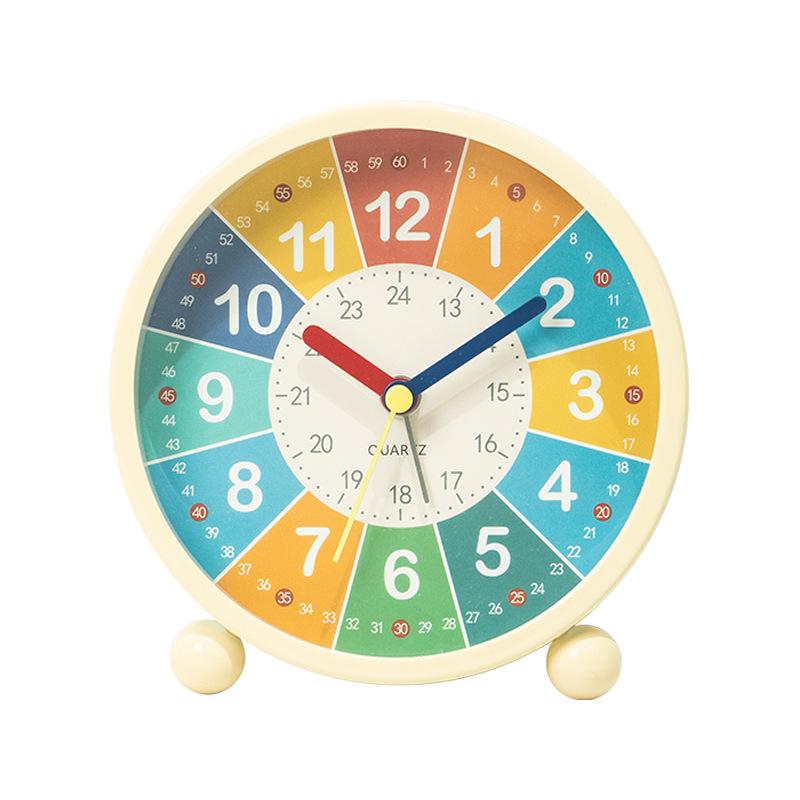 Silent Luminous Alarm Clock for Boys - Perfect Study Companion