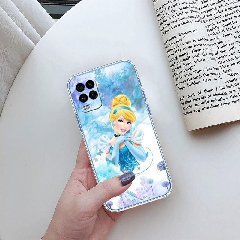 Cinderella Transparent Phone Case for Motorola Moto G7 G8 G9 G84 G85 G73 G24 G15 Z2 Play Power Plus