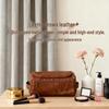 Men's Large Capacity Waterproof PU Toiletry and Travel Handbag
