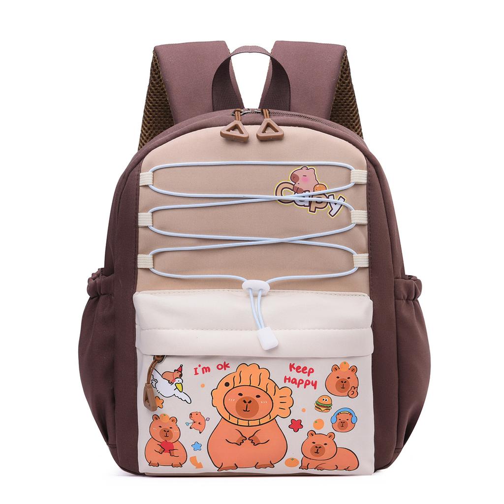 School bag Children's bag Kapibara small and medium class backpack 3-6 years old Children school boys and girls