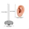 Silicone Ear Model Earring Display Stand Dresser Prop Mannequin Jewelry Rack for Birthday Girls