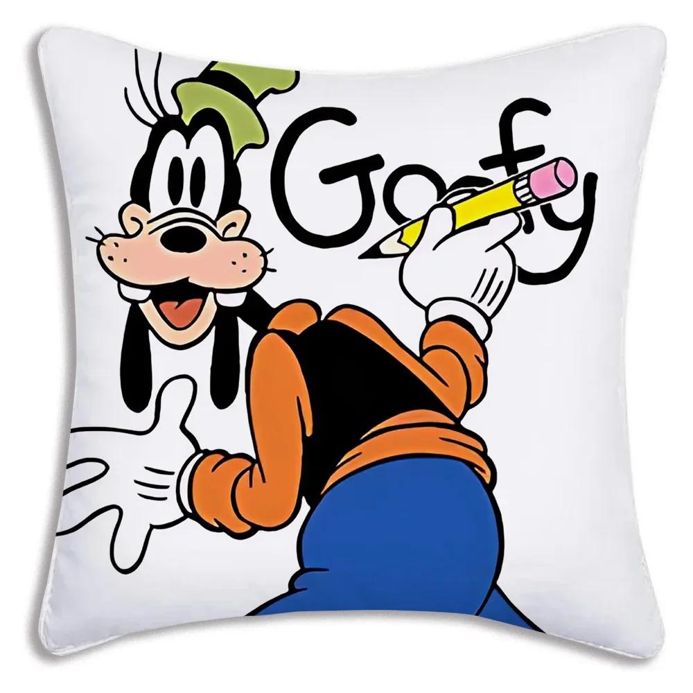 Cartoon  Kawaii D-Goofy Pillow Covers Cartoon Sofa Decorative Home Printing  Cute Cushion Cover