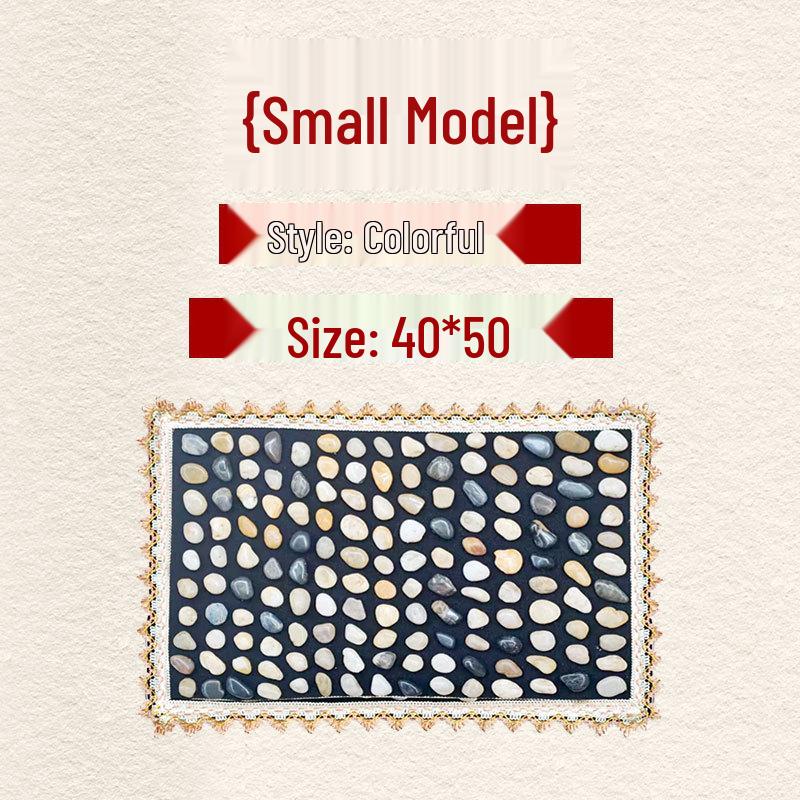 Yuhua Stone Acupressure Foot Massage Mat with Timer for Home Use