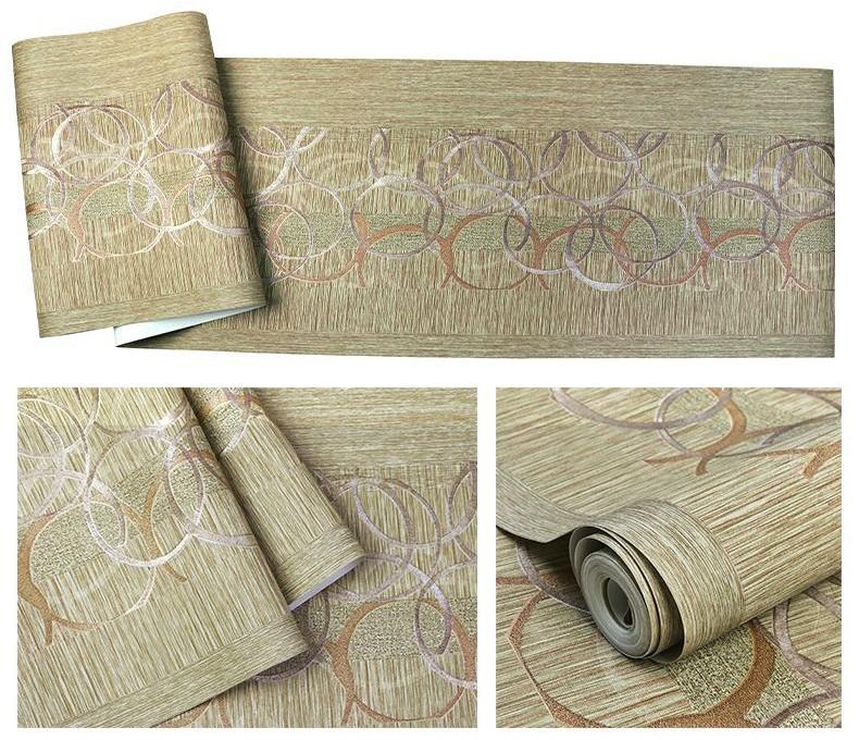 3D Circle Stripe Wallpaper Living Room Bedroom Light Luxury Wallpapers Home Decoration Mural
