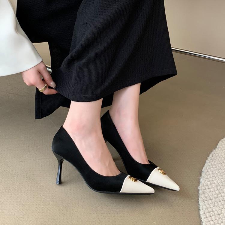 Women’s High Heel Dress Pumps Pointed Closed Toe Shoes Classic Office Party Dressy Casual Wedding Pump Shoes for Women Stilettos Heels Pumps Shoes