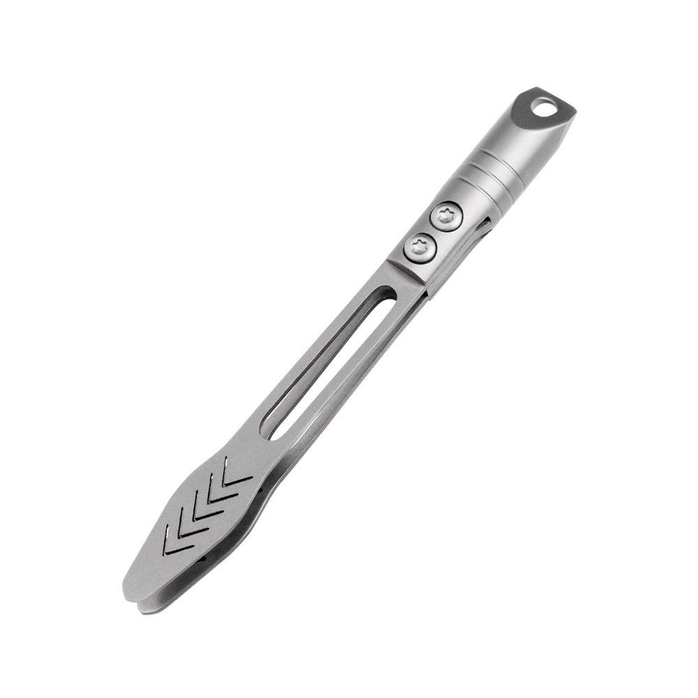 Precision Tool Anti-Slip Tweezers Waterproof CNC Clip Portable Keychain Pendant  Splinter Removal