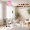 Cat Automatic Toy Electric Interactive Pet Game Kitten Enrichment Hangable Toy For Exercise Fitness Training Enrichment Boredom