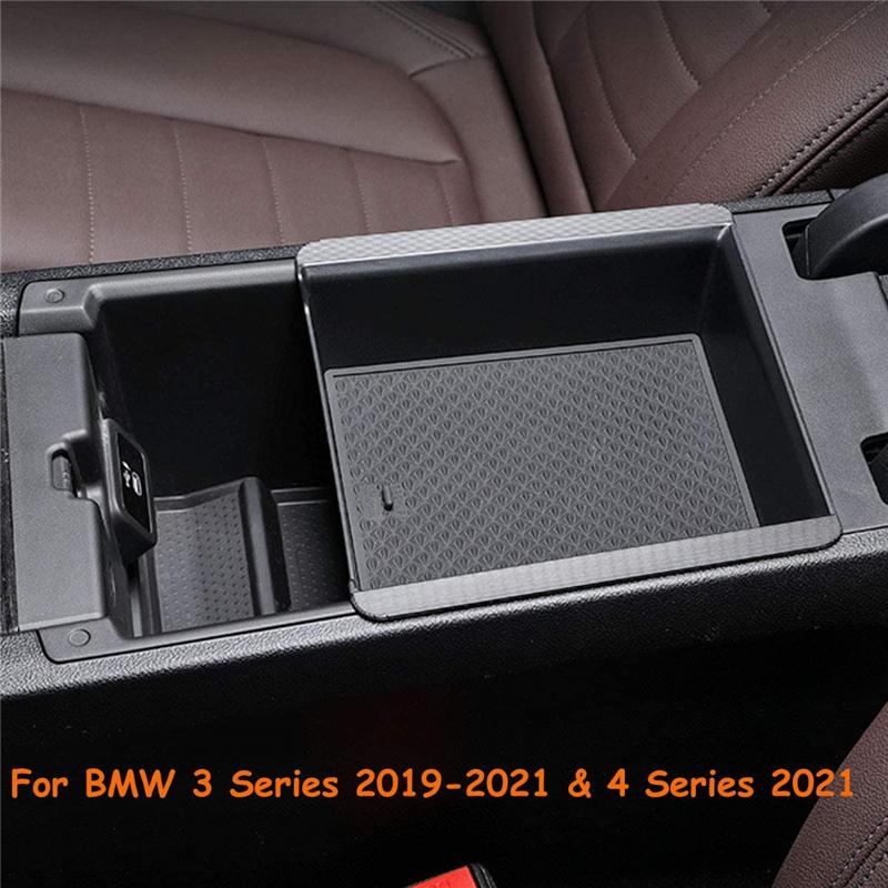 Car Central Armrest Storage Box for BMW 3 Series G20 G21 2019 2020 2021 Cargo Organizer Tray Auto Accessories
