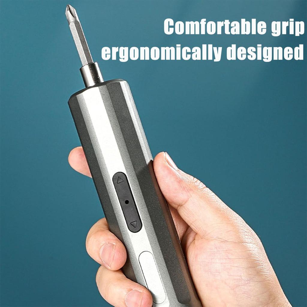 Cordless Electric Screwdriver Home Screwdriver With Magnetic Tip Work Light USB Rechargeables For 3.6V Screwdriver