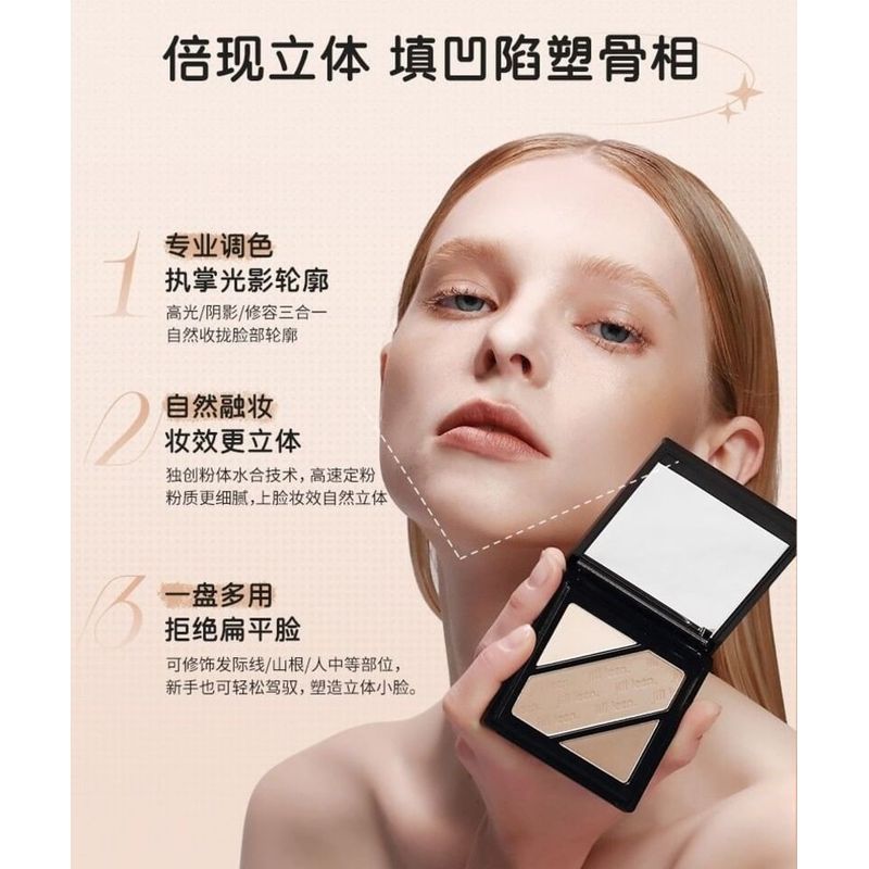 JILL LEEN - 2-in-1 Highlight & Kontur Palette - 10