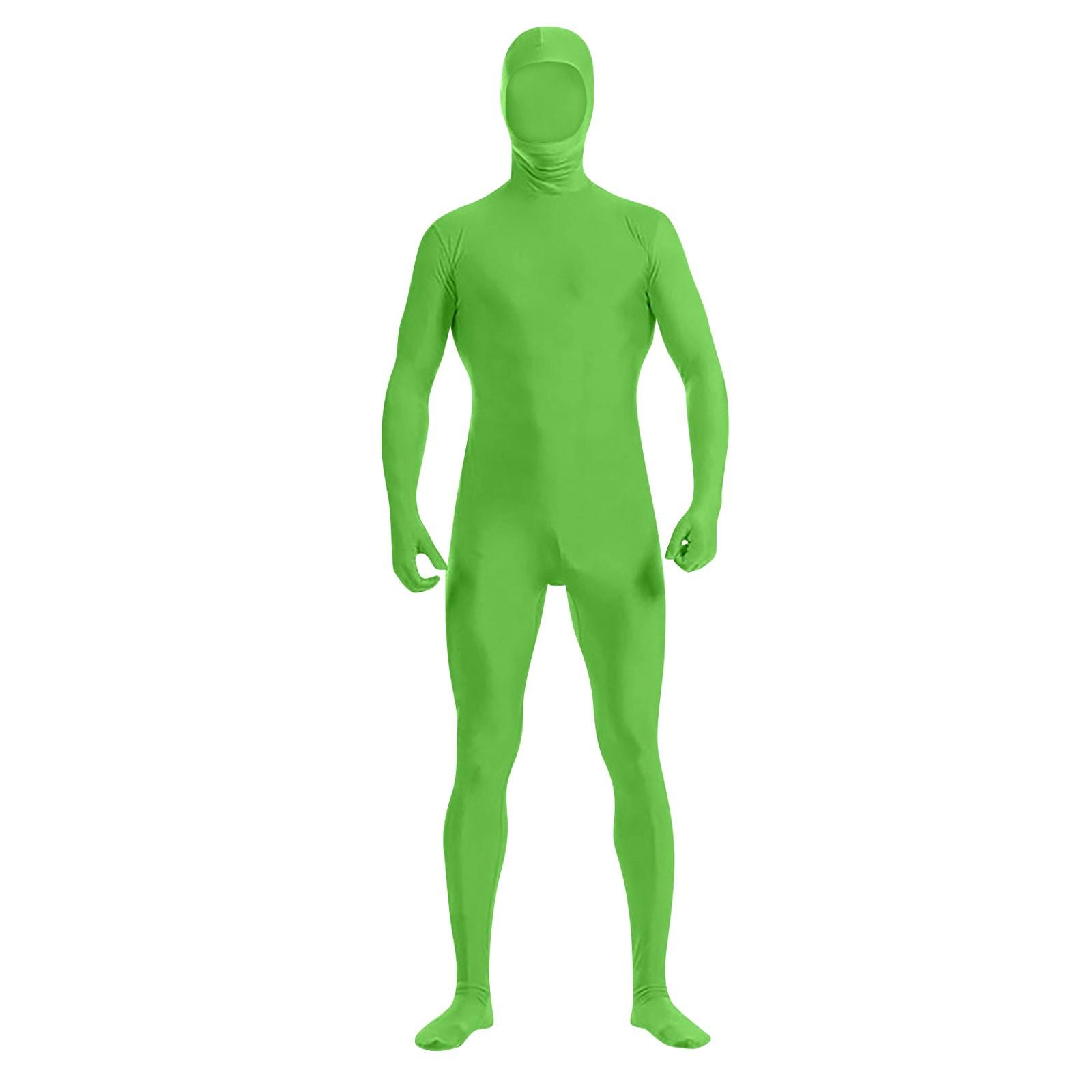 

Костюм Zentai Косплей Купальник Повні боді Костюм із зеленим екраном Костюми на Хелловін 180