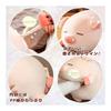 EU SOU Pig Cushion Pig Body Pillow Stuffed Toy Large Extra Large Fluffy Chewy Sleeping Pillow Animal Nap Pillow (40cm, Wide Eyes)