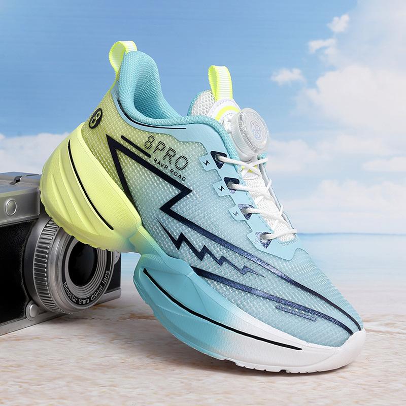 Mesh breathable red rabbit 8pro boys running shoes 2025 spring and autumn new children's sports shoes lightweight soft-soled non-slip shoes