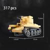 Tankové sady 2023 nové vojenské vozidlo stavebnice stavebnice ww2 německo usa T34 světová válka 2 1 i ii obrněný tank