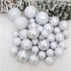 Festival Shatterproof Christmas Ornament Attractive Christmas Tree Hanging Sphere Ornament for Seasonal Display Decors