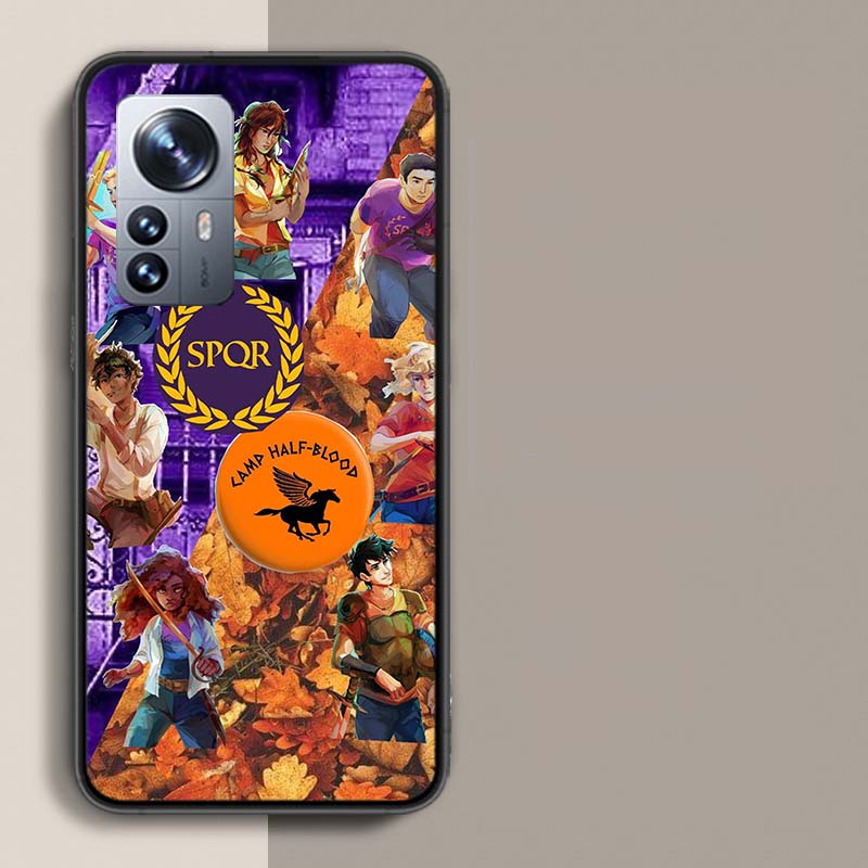 P-Percy J-Jackson Poseidon Camp Half-Blood Phone Case For Xiaomi 15 Poco X7 X6 F7 14 Ultra Mi F6 F5 F4 F3 X5 X4 X3 M6 Pro M5 M5S