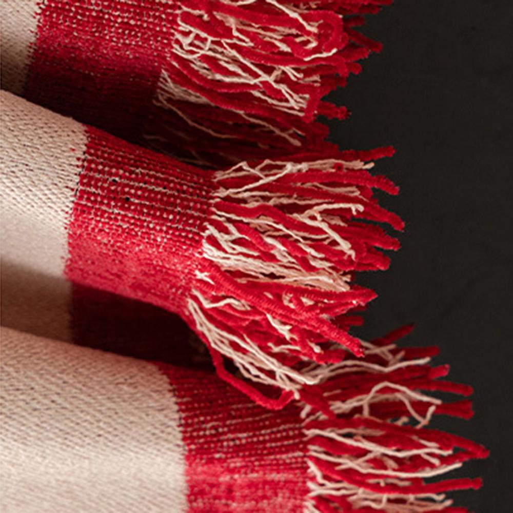 Christmas Atmosphere Sofa Cover Cloth Chenille American Retro Red Sandscarf Anti-Slip Sofa Cushion Cover Multifunctional Blanket