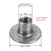 30Pcs M4 M5 M6 M8 M10 T-Nut  Fitting Fastener Hardware Nuts Female Thread