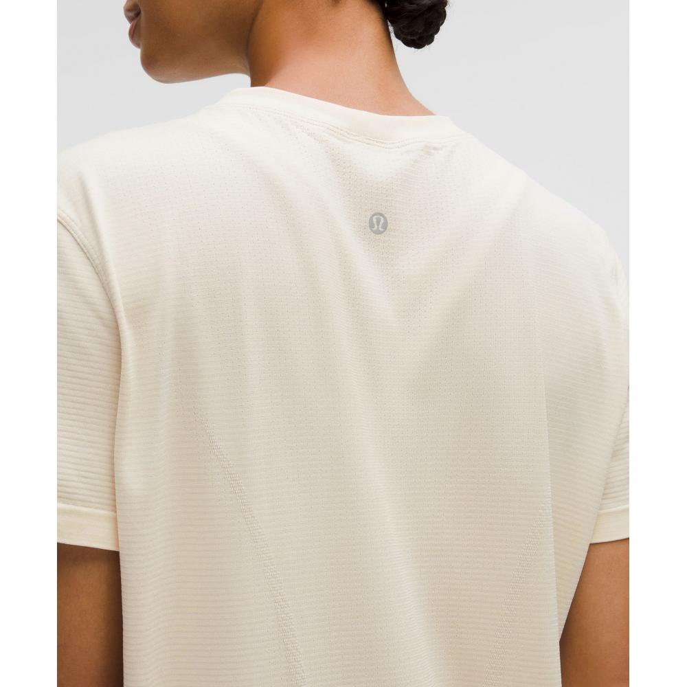Lululemon Swiftly Relaxed Short Sleeve Shirt Hip Length  Updated Fit Light Ivory Light Ivory