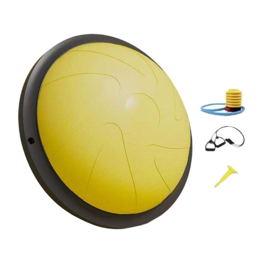 Half Balance Ball Trainer Yoga Ball Pilates Cushion for Work Fitness Pilates
