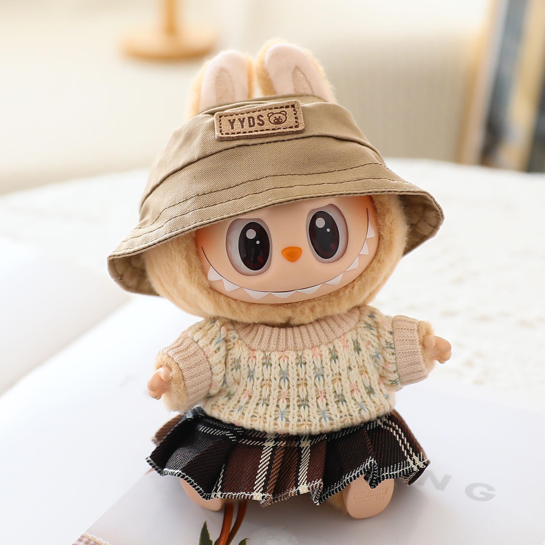 

Кулон-сюрприз Labubu Одежда для вечеринок Одежда Labubu для JK Комплект плиссированной юбки