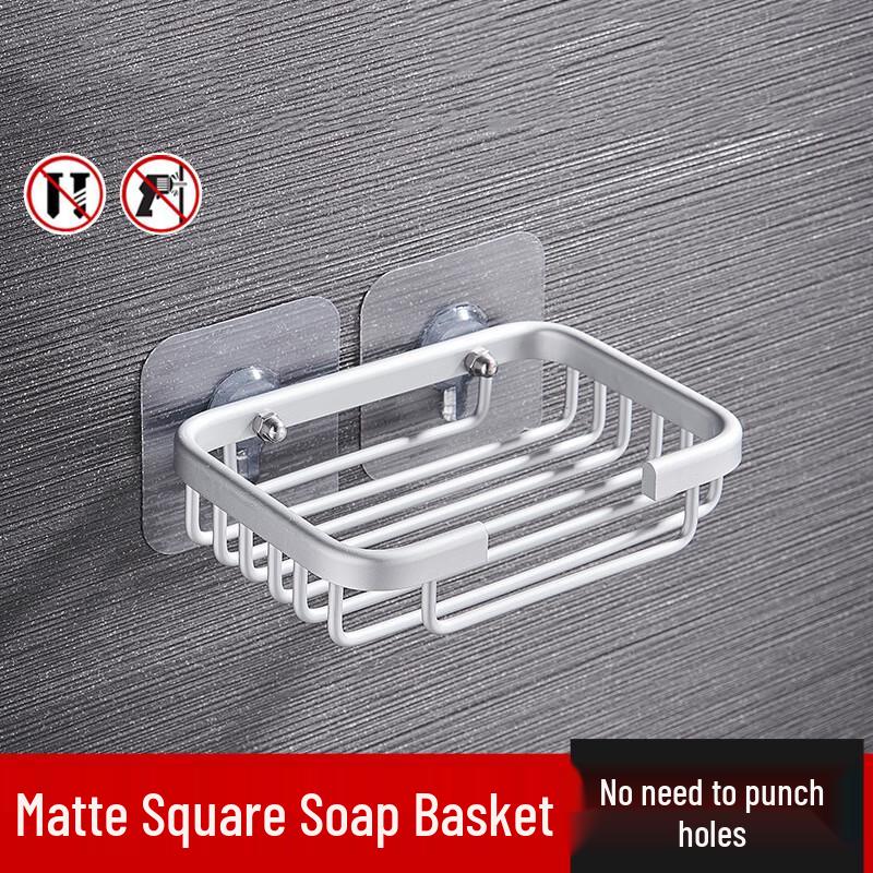 DANLE No-Drill Suction Cup Soap Dish