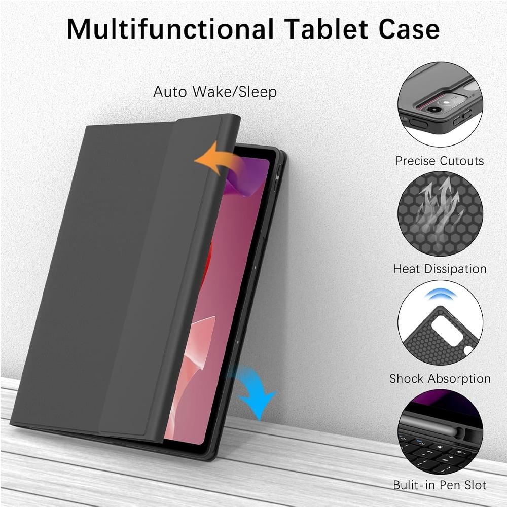 Case for Tab M11 11inch,Bluetooth Keyboard cover for Xiaoxin Pad 11 in /,for Idea Tab 11 Smart Stand Cover