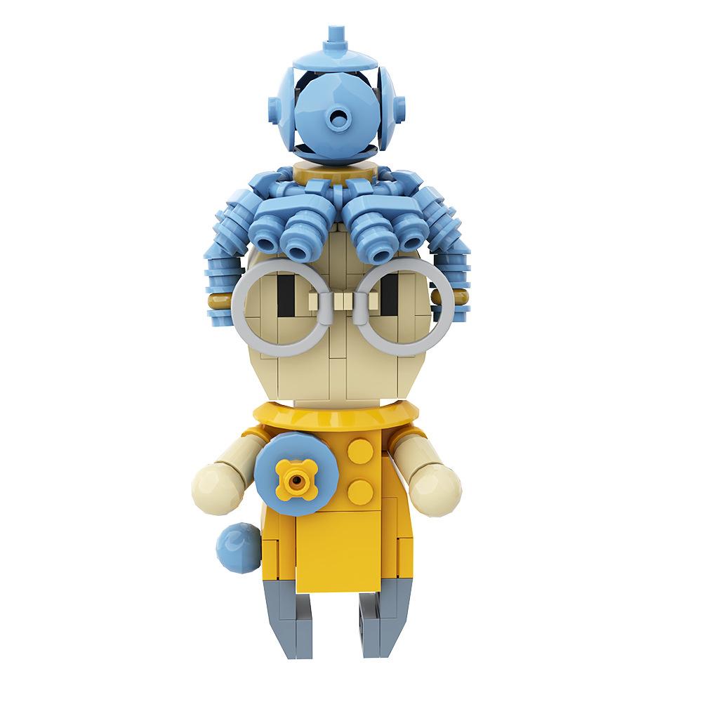 GSBAN Kreatives Spiel Kodi Es braucht Mama und Papa Xiaomei Figuren Zwei Modelle MOC Bausteine Spielzeug für Erwachsene Geschenke
