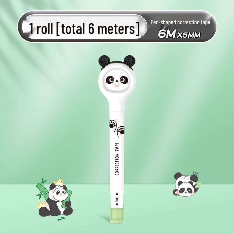 Strapazierfähiges Korrekturband im Stiftformat mit drehbarem, austauschbarem Kern für Schüler