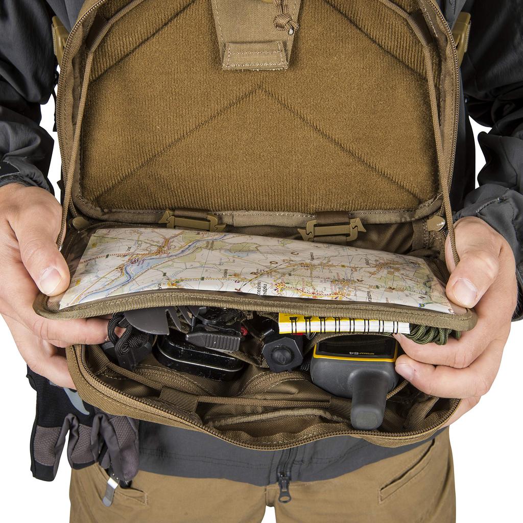 Bryst Militær Taktisk Kropp Utendørs Bryst Bryst Grønn Helicon-Tex Veske, Veske, Airsoft, Camping, Fjellklatring, Fottur, Fiske, Rigg, Pakksekk, Numbat,