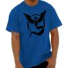 Team Mystic Gamer Nerd Video Gaming Gift Womens or Mens Crewneck T Shirt Tee