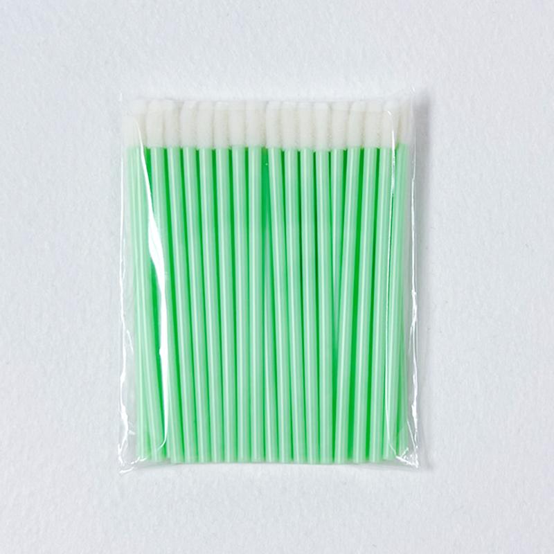 50 Pcs Disposable Lip Gloss Stick Applicator Lipstick Wands Set Cosmetic Tools Lip Brush Makeup Tools Hollow Lip Wands Nylon