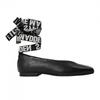 Womens/Ladies Fosse Ankle Tie Pumps