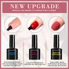 LIMEGIRL 8 Colors UV Gel Nail Polish Set, Long-Lasting Shine, Quick Dry, Soak Off LED Gel Nail Kit