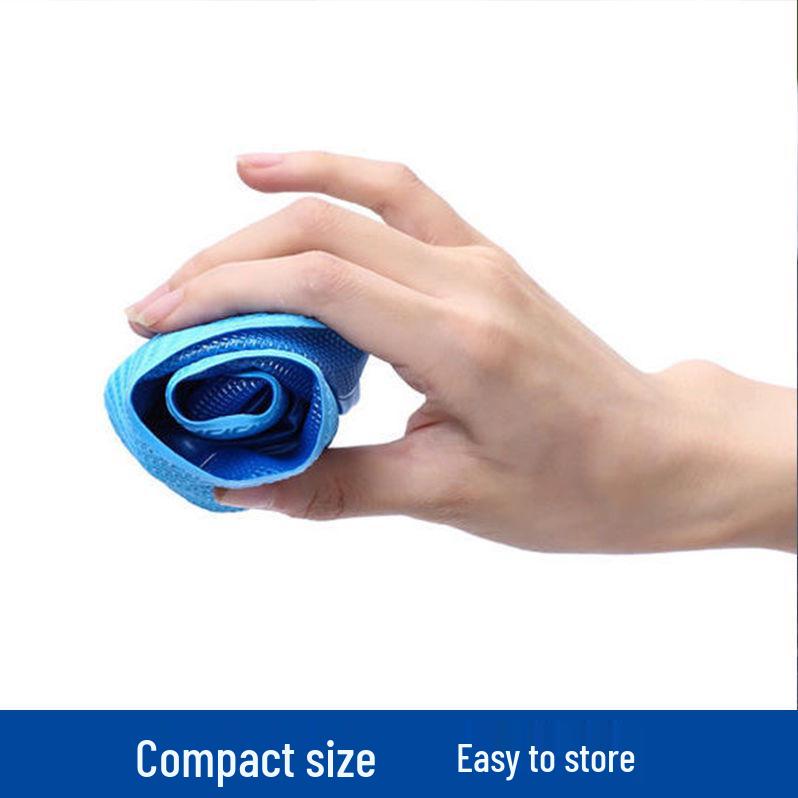 Unisex Non-Slip High-Top Waterproof Shoe Covers - Wear-Resistant, Splash-Proof, Ideal for Adults and Kids in Rainy Outdoor Conditions.