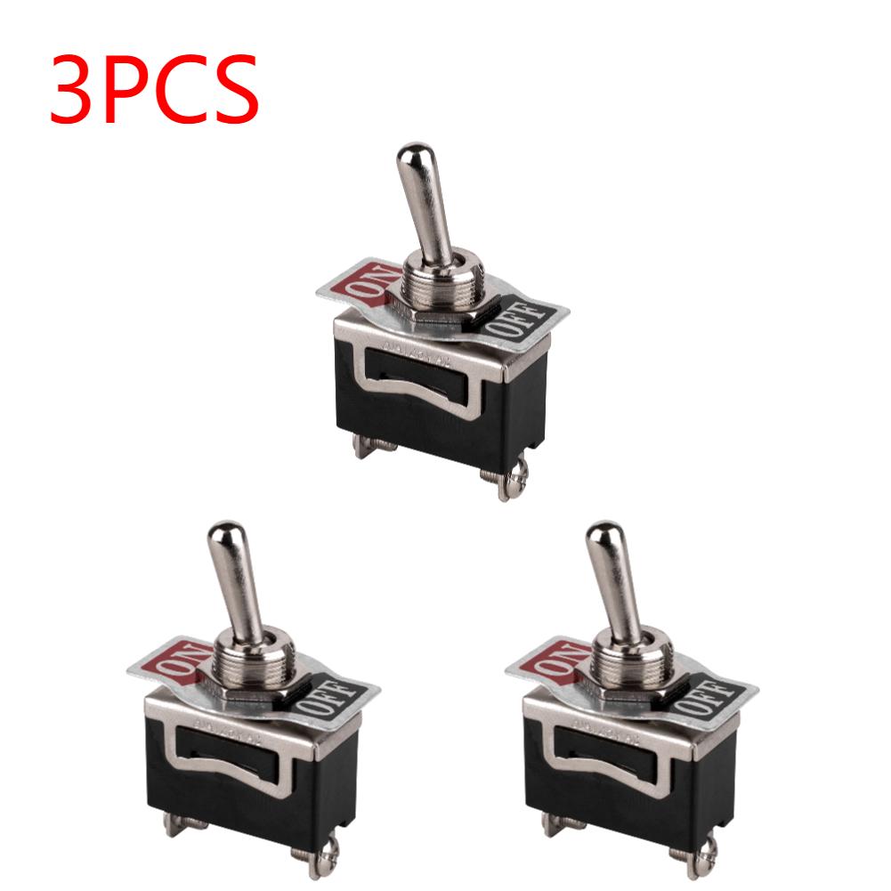 3-10Pcs Car Boat Heavy Duty Rocker Toggle 15A 250V 20A 125V SPST 2Pin ON/Off Switch With Waterproof Boot Cover Rocker Switches