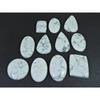 358Cts. Natural Howlite Mix Shape Cabachon Loose Gemstone 11 Pcs Lot C-2547