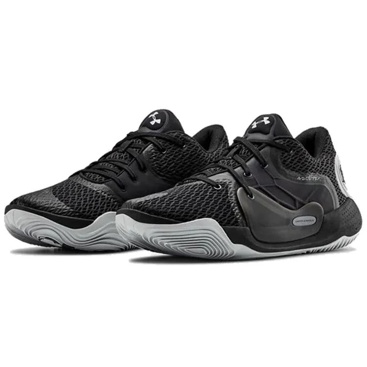 Under Armour Anatomix Spawn 2 'Black' (Unisex) Black / Grey Basketball Shoes 3022626 001