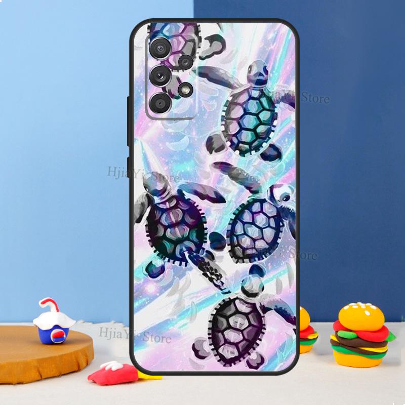 Sea Turtle Case For Samsung A54 A34 A14 A13 A23 A33 A53 A73 A51 A71 A72 A12 A22 A32 A42 A52 Back Cover