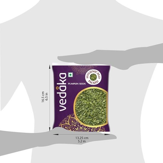 Vedaka Premium Rå Pumpafrön | Fiberrika | 200g