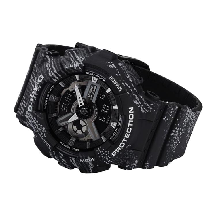 Casio Women's BABY-G Black Watch BA-110TX-1A BA-110TX-1A