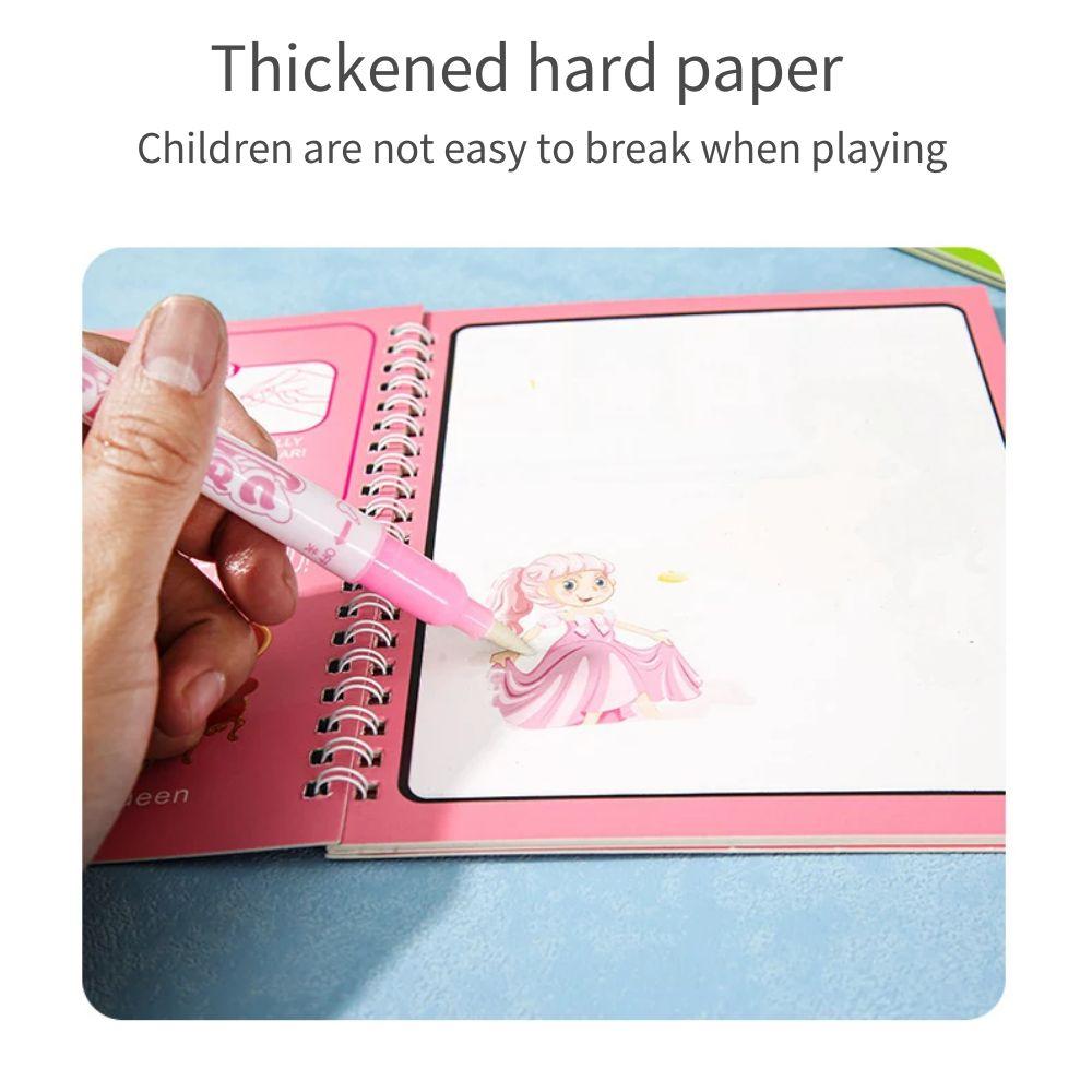 New Child Education Reusable Coloring Book Magic Water Drawing Book Painting Drawing Toys Sensory Early Education Toys for Kids
